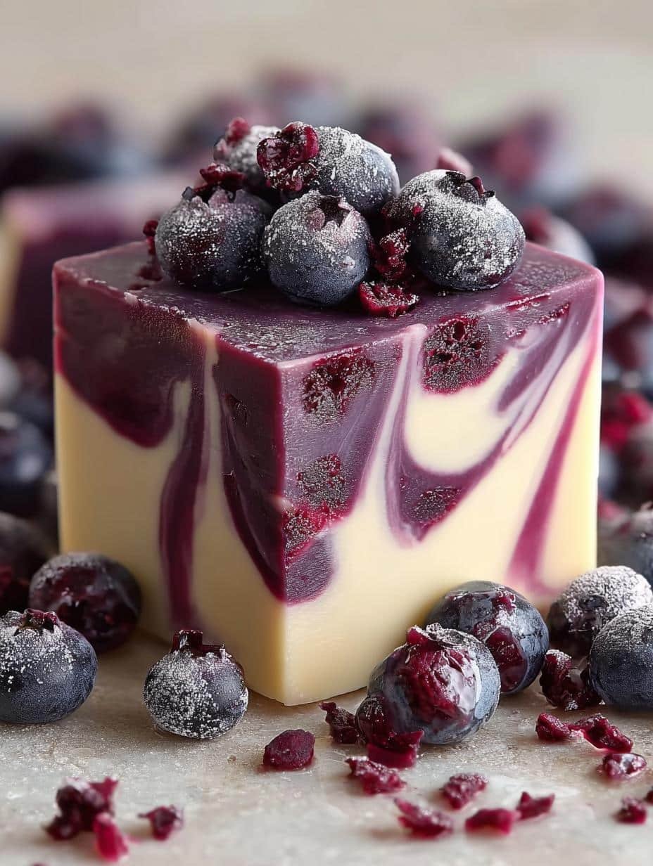 Delicious Blueberry Fudge Dessert Treat Recipe - Blueberry Fudge Dessert Treat - main visual representation