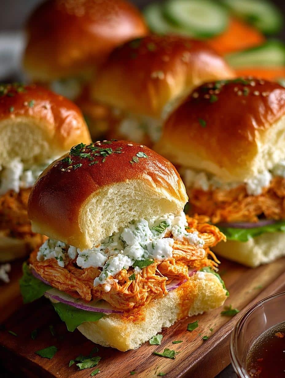 Buffalo Chicken Sliders Party: 12 Irresistible Ideas - Buffalo Chicken Sliders Party - additional detail