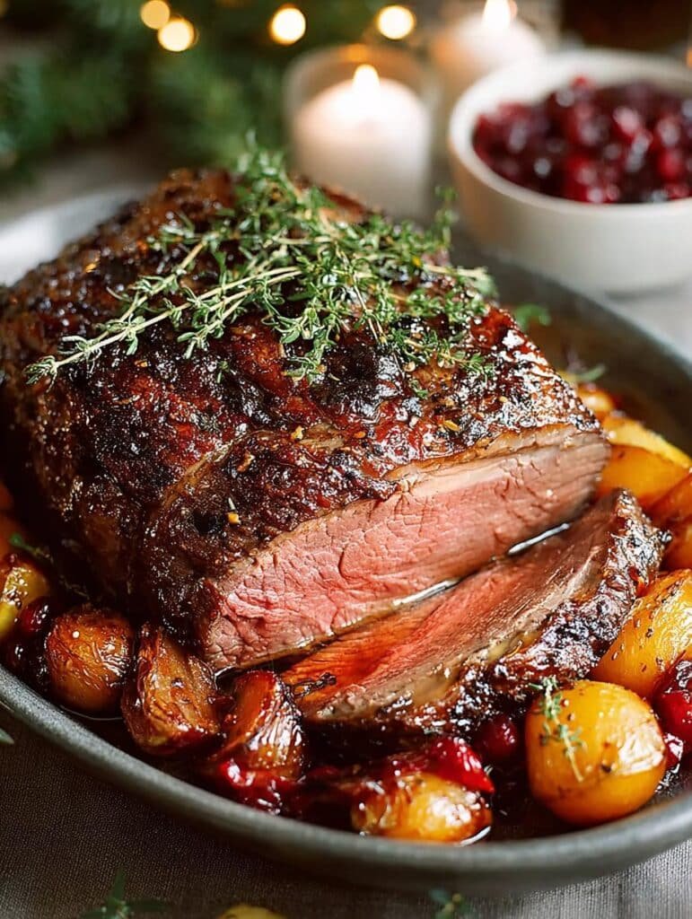 Christmas Roast Beef Festive