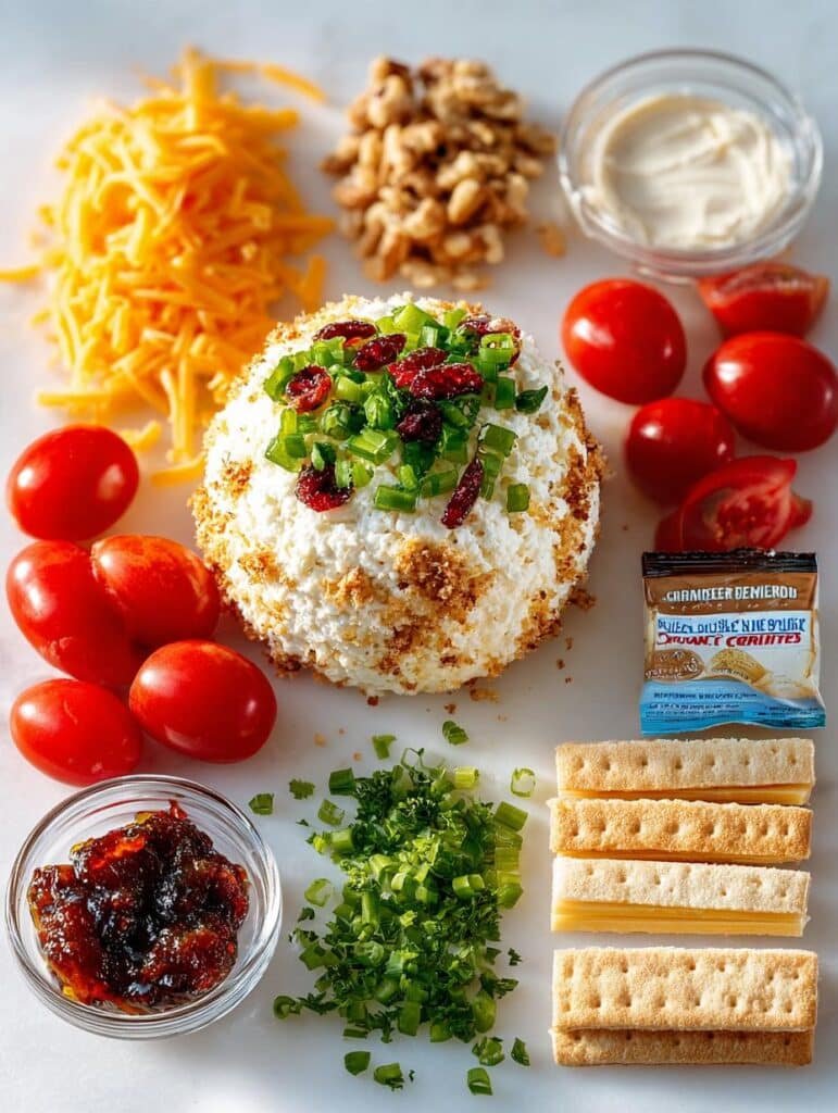 Christmas Tree Cheese Ball