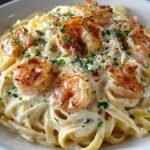 Creamy Garlic Shrimp Alfredo