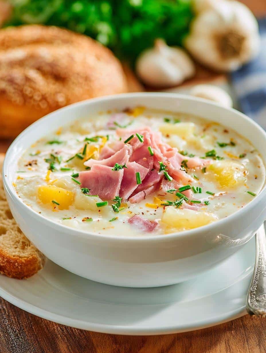 Delicious Creamy Ham Potato Soup for Comforting Meals - Creamy Ham Potato Soup - additional detail