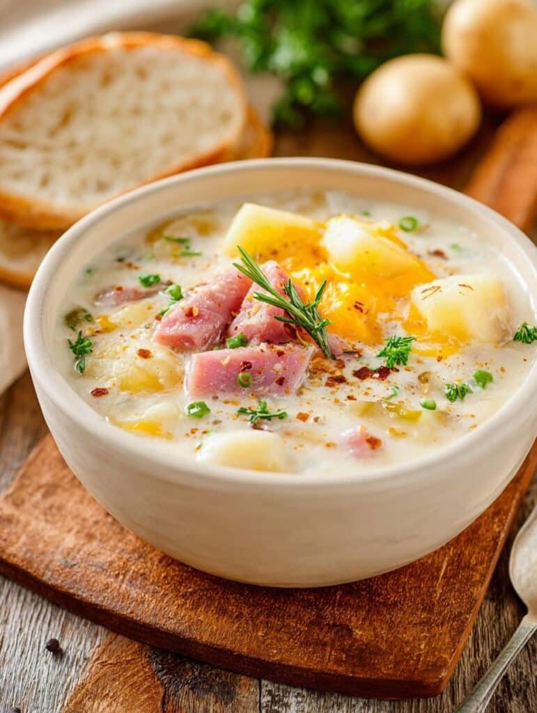 Creamy Ham Potato Soup