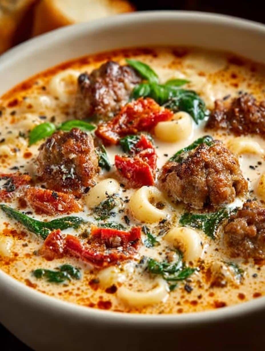 Creamy Italian Sausage Soup