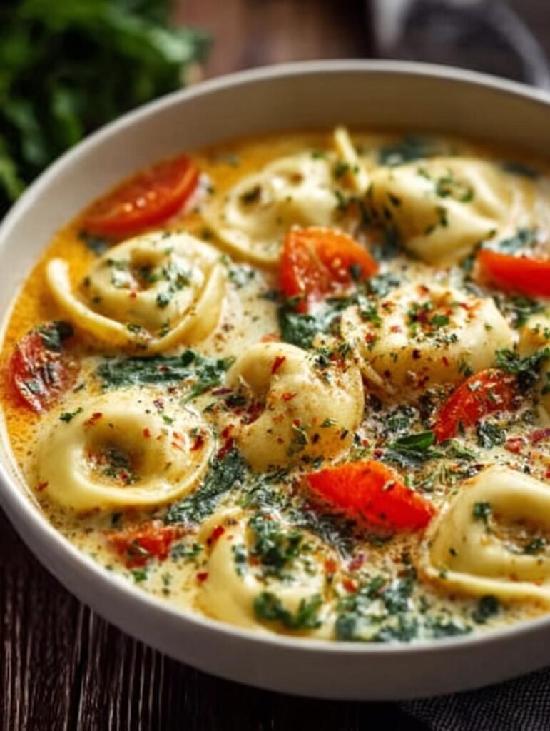 Creamy Tortellini Soup Incredible
