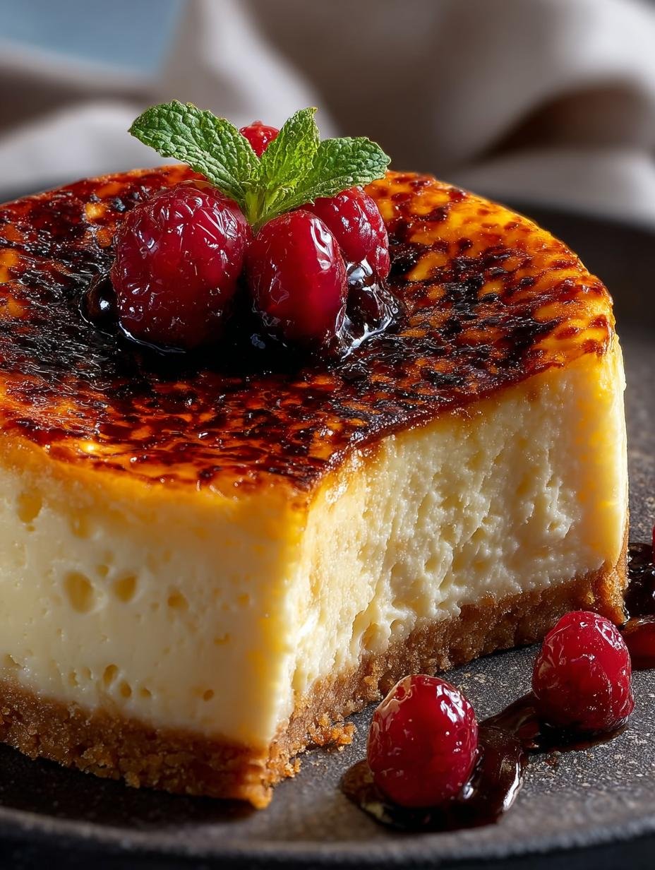 Creme Brulee Cheesecake: 7 Irresistible Layers of Flavor 1 Creme Brulee Cheesecake