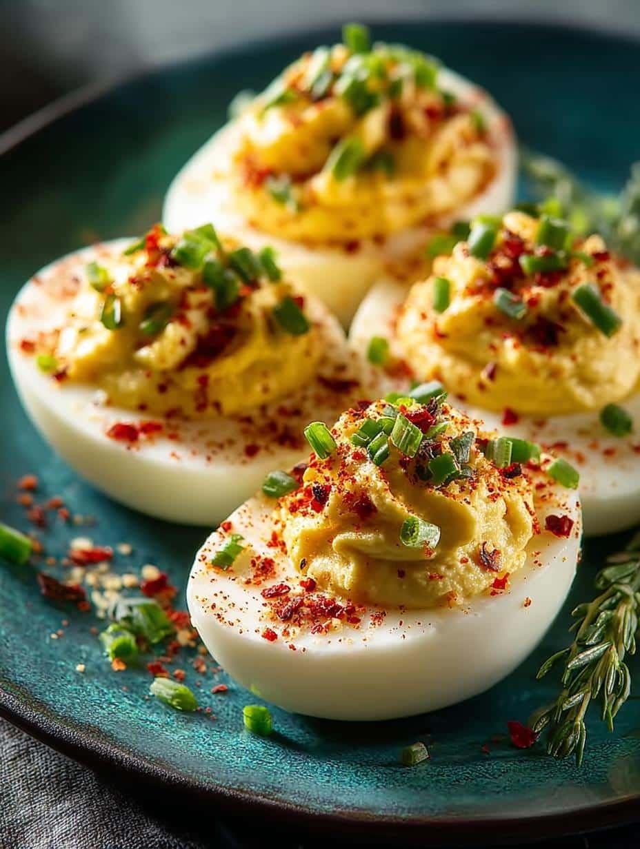 Deviled Eggs Appetizer: 12 Creamy and Flavorful Variations 3 Deviled Eggs Appetizer: 12 Creamy and Flavorful Variations - Deviled Eggs Appetizer - additional detail