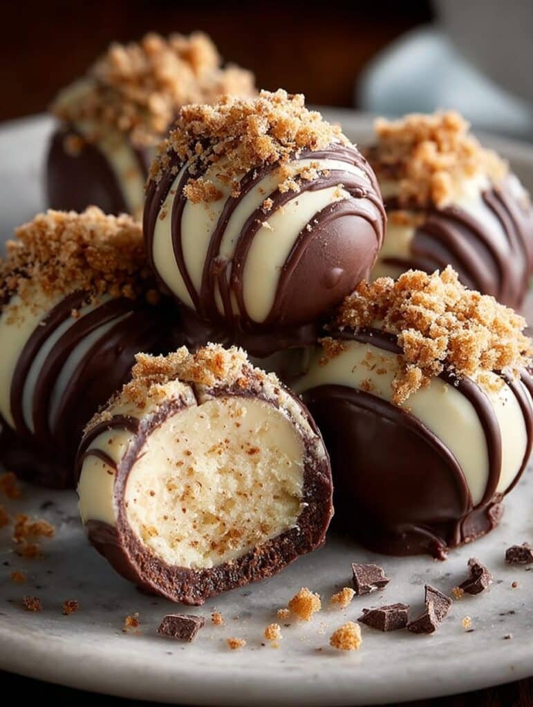 Eggnog Chocolate Truffles
