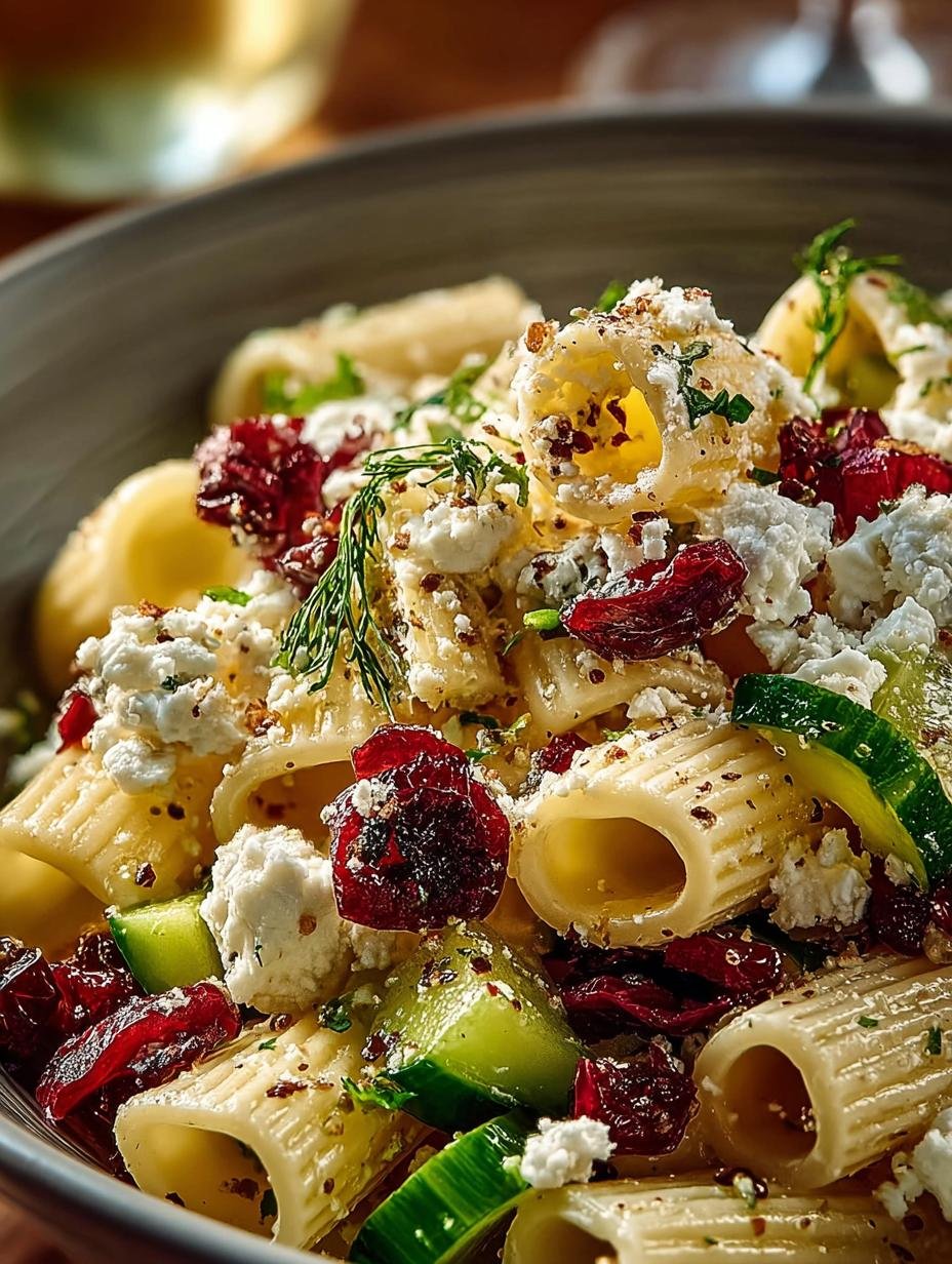 Feta Cranberry Rigatoni Salad: 5 Reasons to Love It - Feta Cranberry Rigatoni Salad - main visual representation