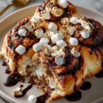 Gooey Smores Rolls Dessert