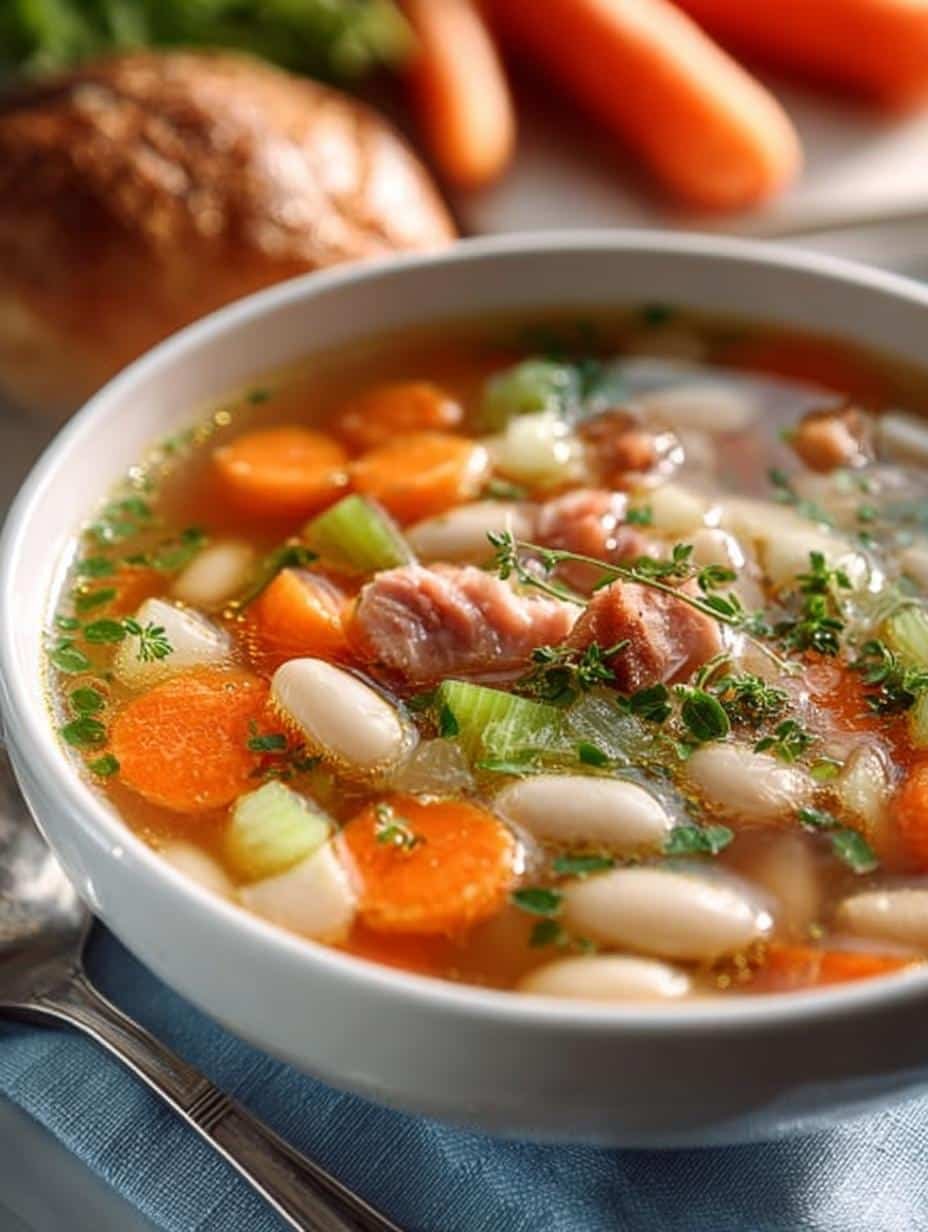 Hearty Ham Bean Soup: 7 Steps to Comforting Perfection - Ham Bean Soup - main visual representation