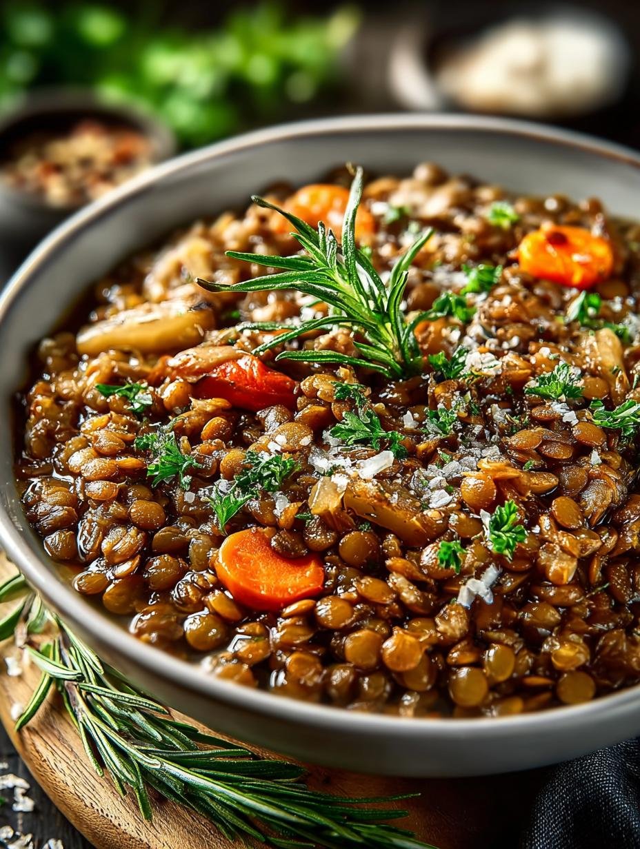 Hearty French Lentil Rice: A Comforting Delight - Hearty French Lentil Rice - main visual representation
