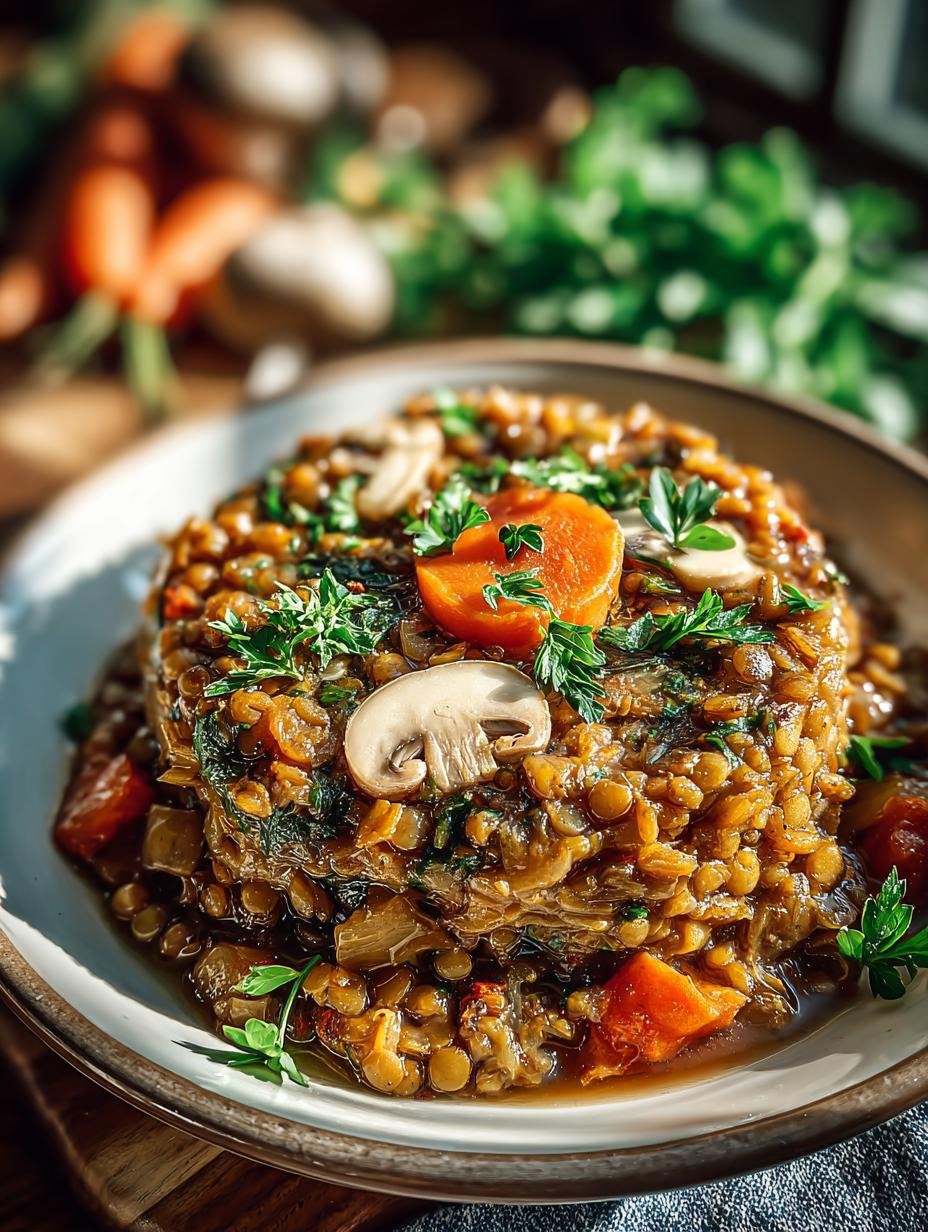 Hearty French Lentil Rice: A Comforting Delight - Hearty French Lentil Rice - additional detail