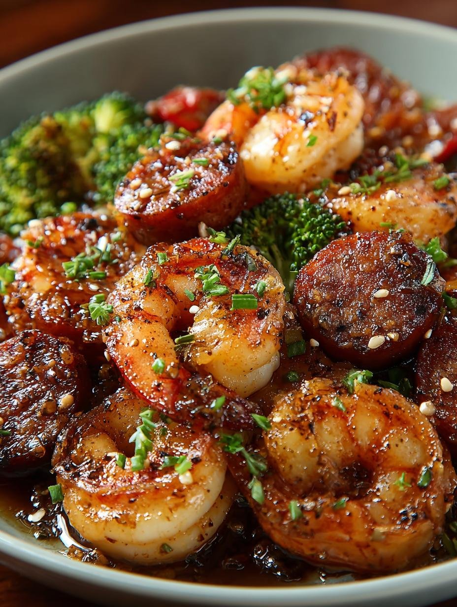 Honey Garlic Shrimp Sausage: 10-Minute Flavor Explosion - Honey Garlic Shrimp Sausage - main visual representation