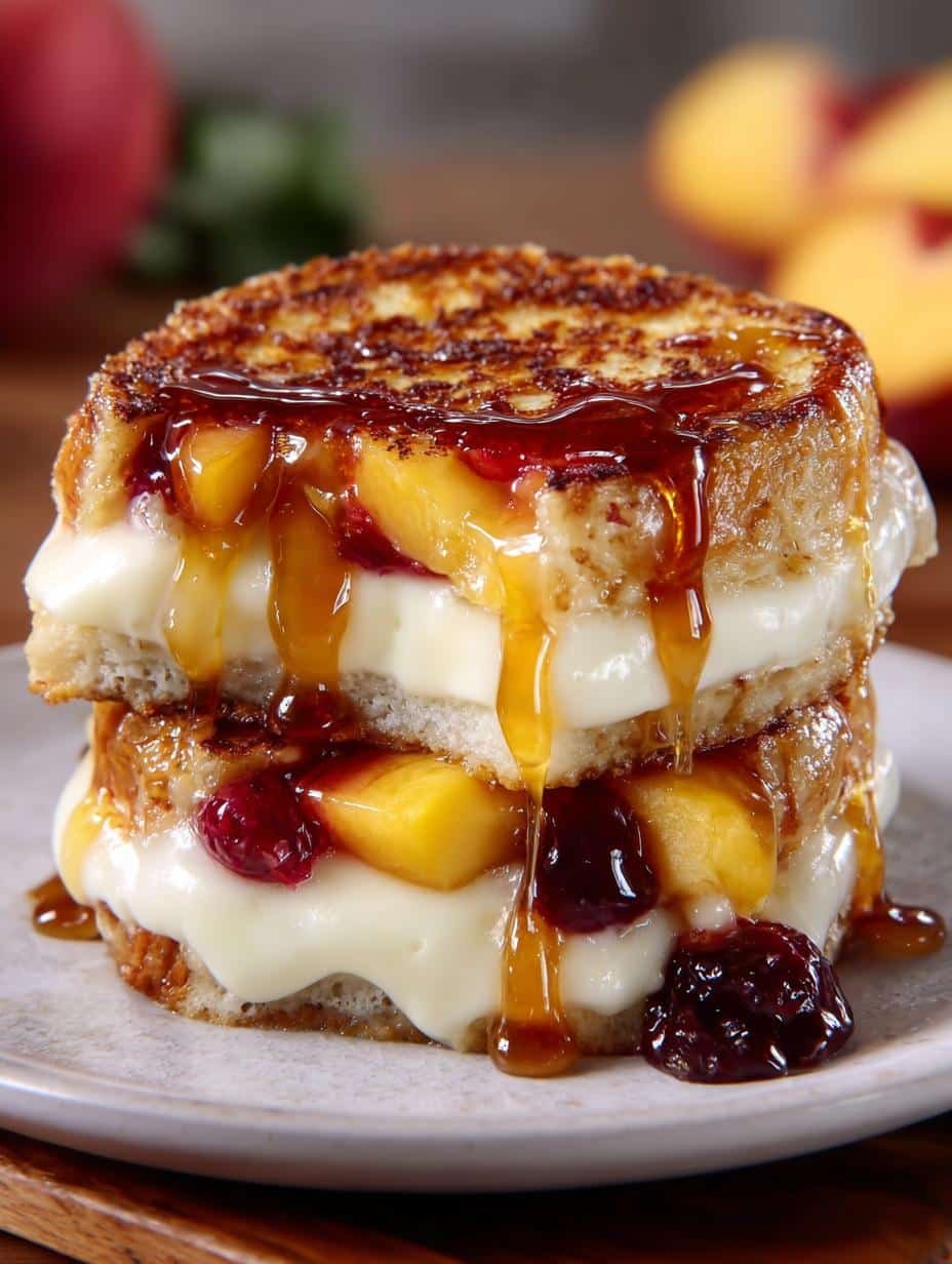 Delicious Honey Peach White Cheddar Recipe to Savor - Honey Peach White Cheddar - main visual representation