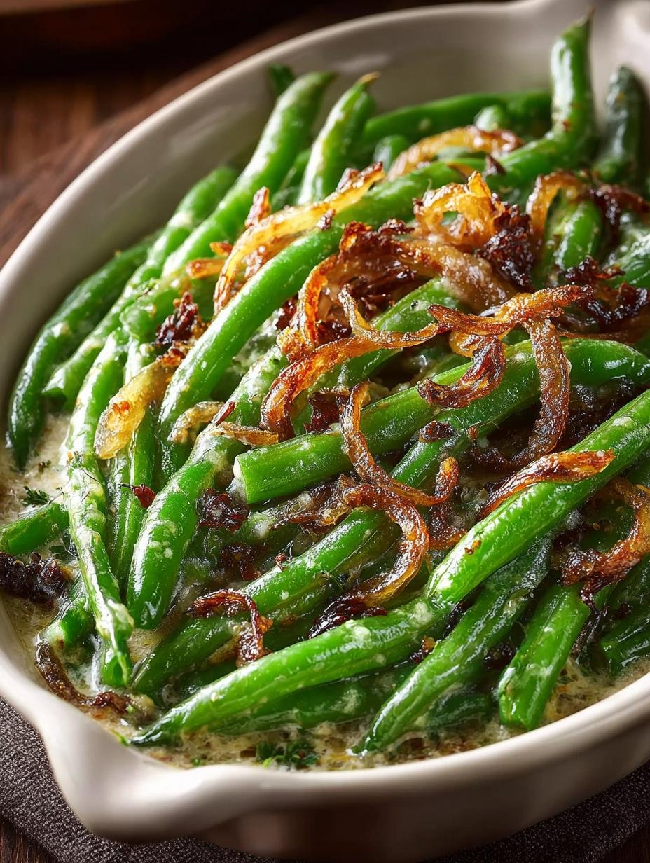 Irresistible Campbells Green Bean Casserole Recipe Delight - Irresistible Campbells Green Bean - additional detail
