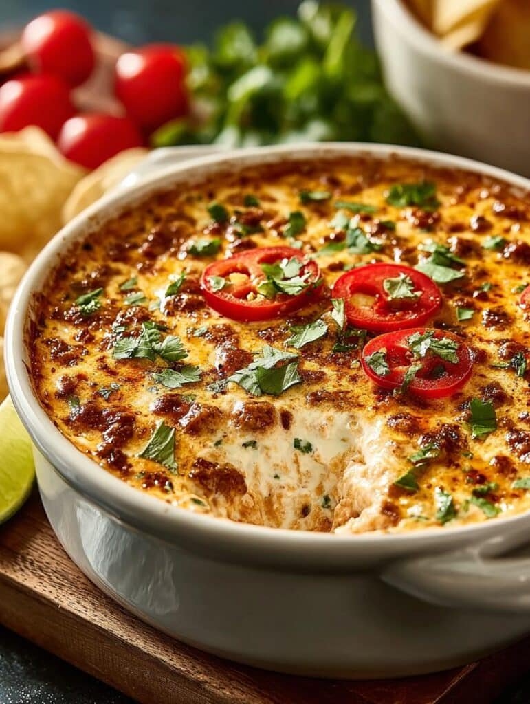 Irresistible Crockpot Rotel Dip