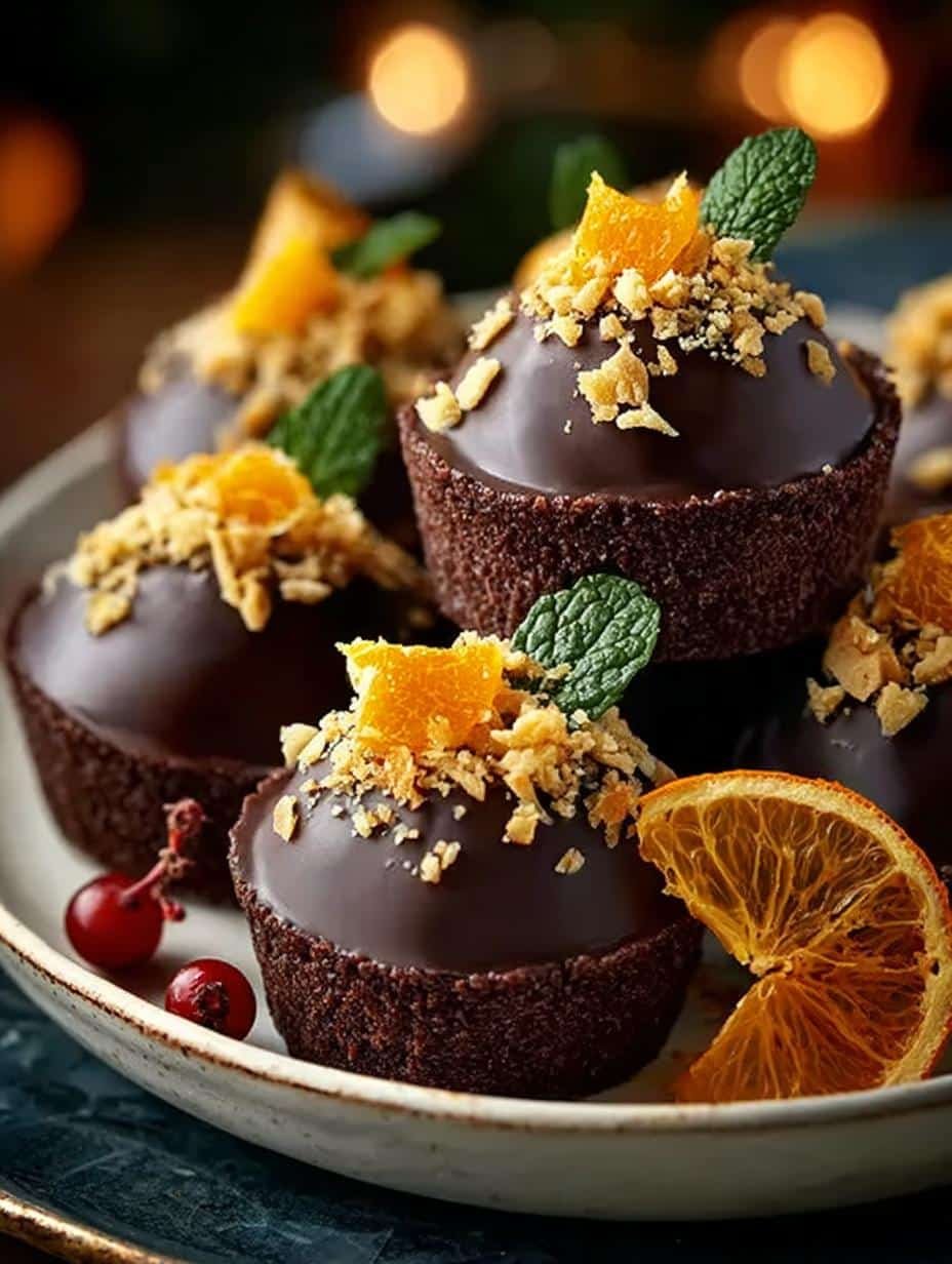 Juicy Orange Chocolate Christmas Truffles Delight - Juicy Orange Chocolate Christmas - additional detail