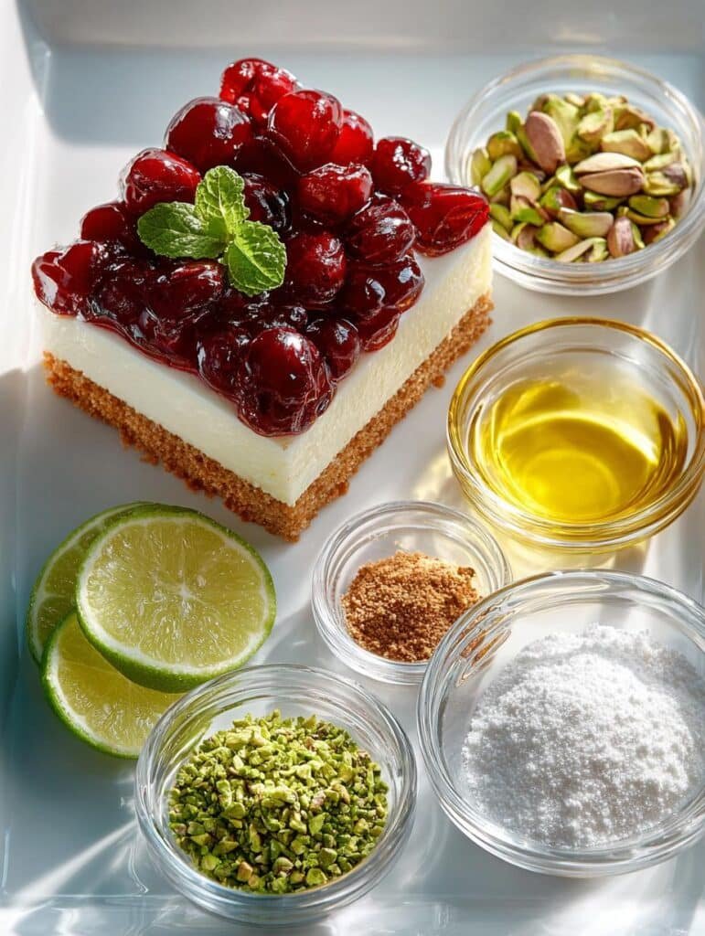 Lemon Lime Cherry Pistachio