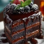 Luxurious Black Velvet Cake