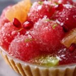 New Year Sparkling Fruit