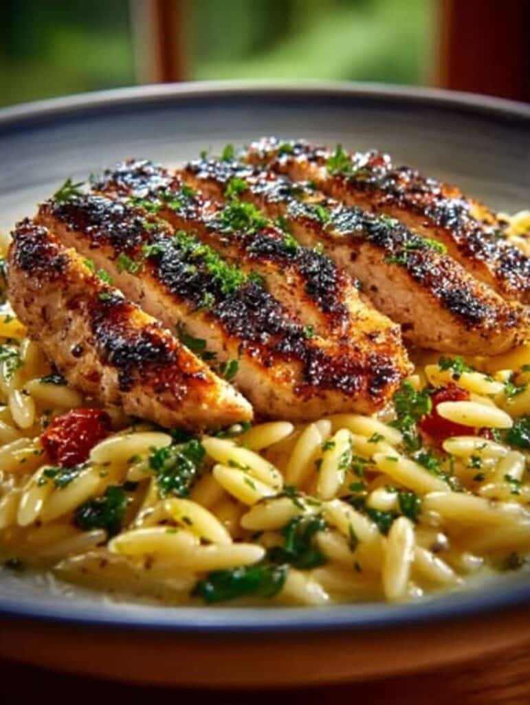 Orzo Chicken For Star