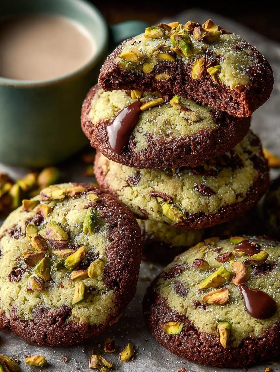 Print Pin: 12 Irresistible Dubai Chocolate Cookies - Print Pin - main visual representation