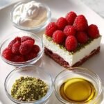 Raspberry Pistachio Cheesecake