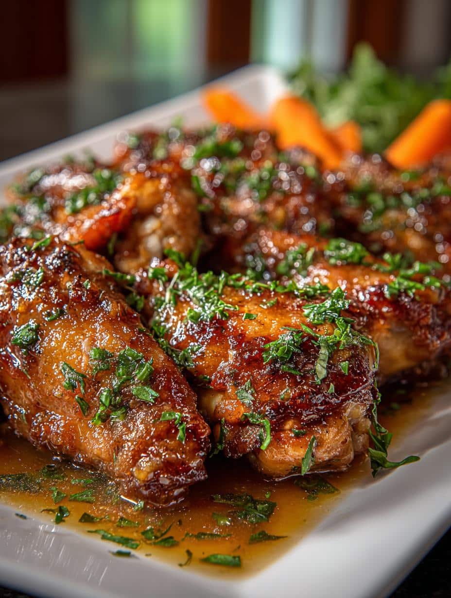 Smothered Turkey Wings with Savory Gravy for Comfort - Smothered Turkey Wings with - main visual representation