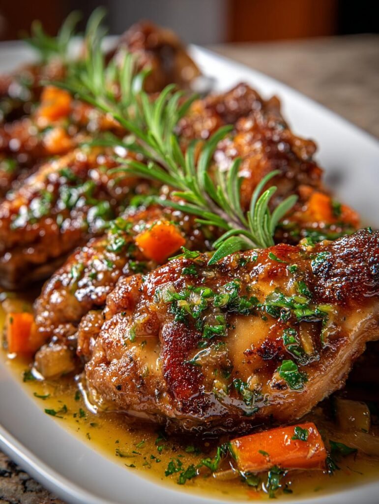 Smothered Turkey Wings with