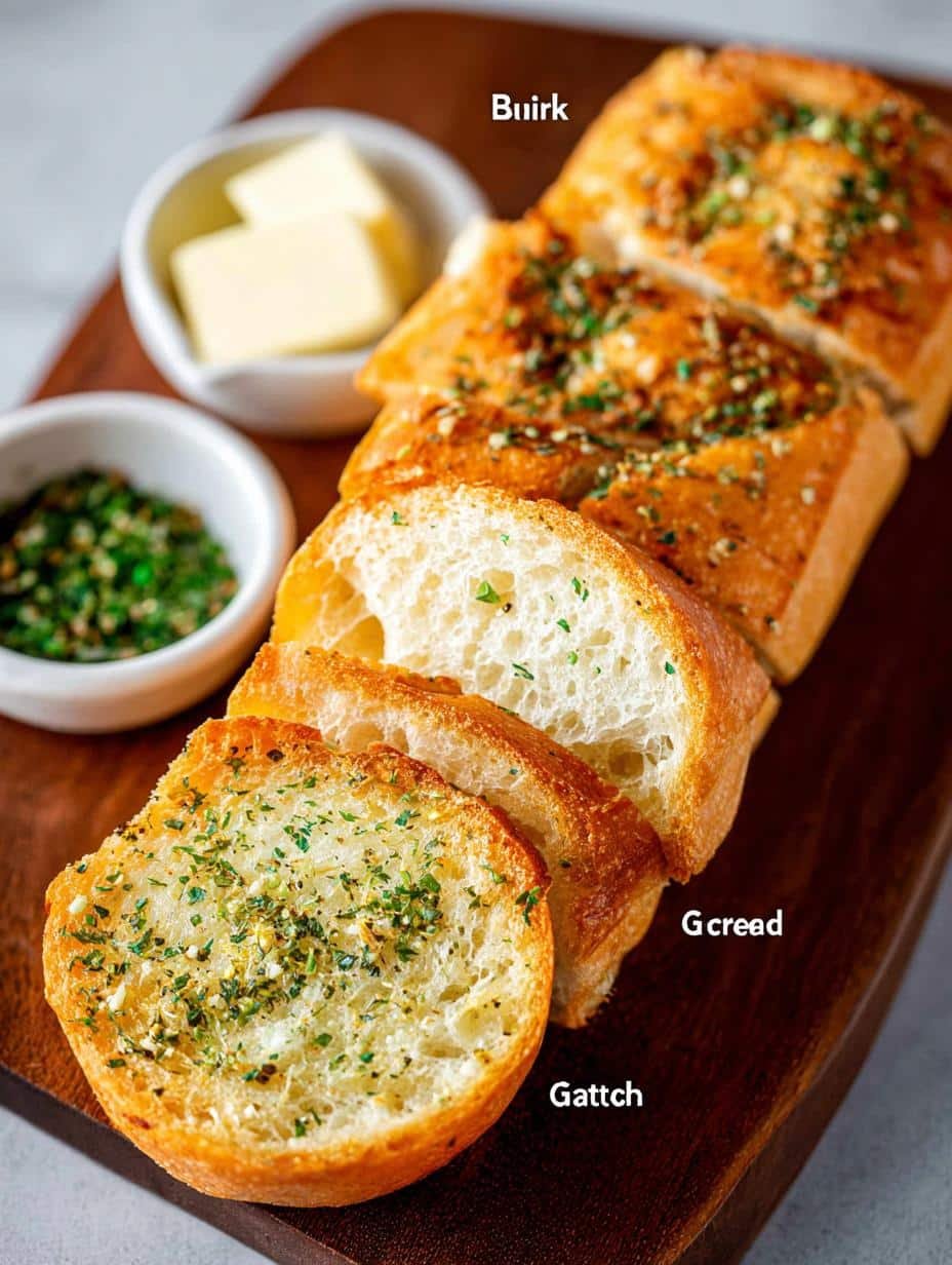 Air Fryer Garlic Bread