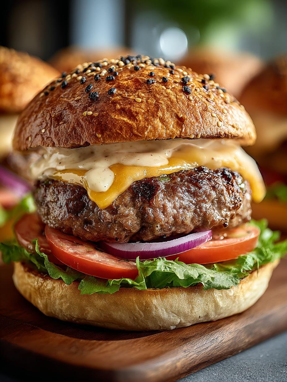 Air Fryer Hamburgers with Ricotta: 4 Delicious Steps - Air Fryer Hamburgers with - additional detail