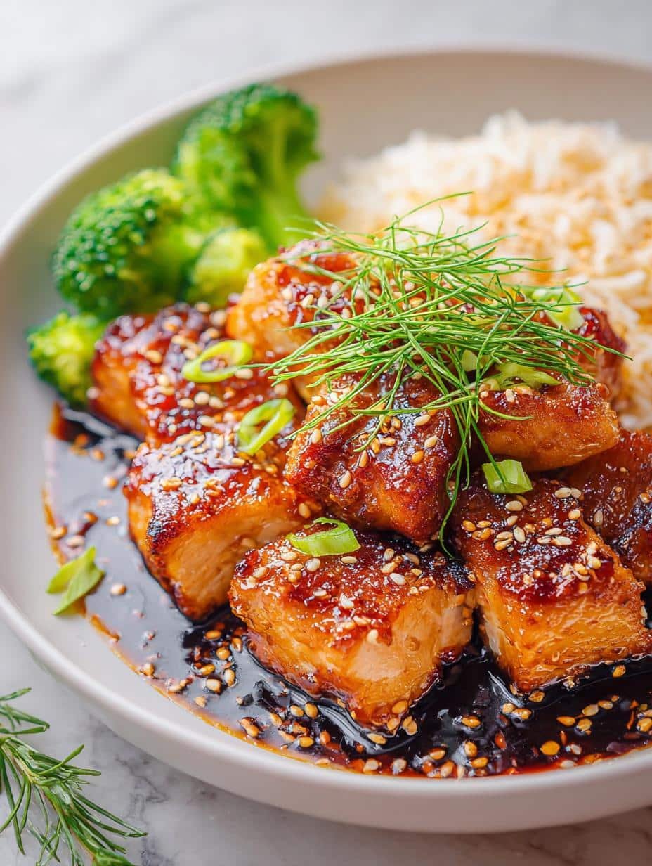 Easy Air Fryer Teriyaki Chicken Recipe for Busy Nights - Air Fryer Teriyaki Chicken - additional detail