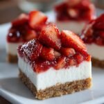 Bake Strawberry Cheesecake Bars