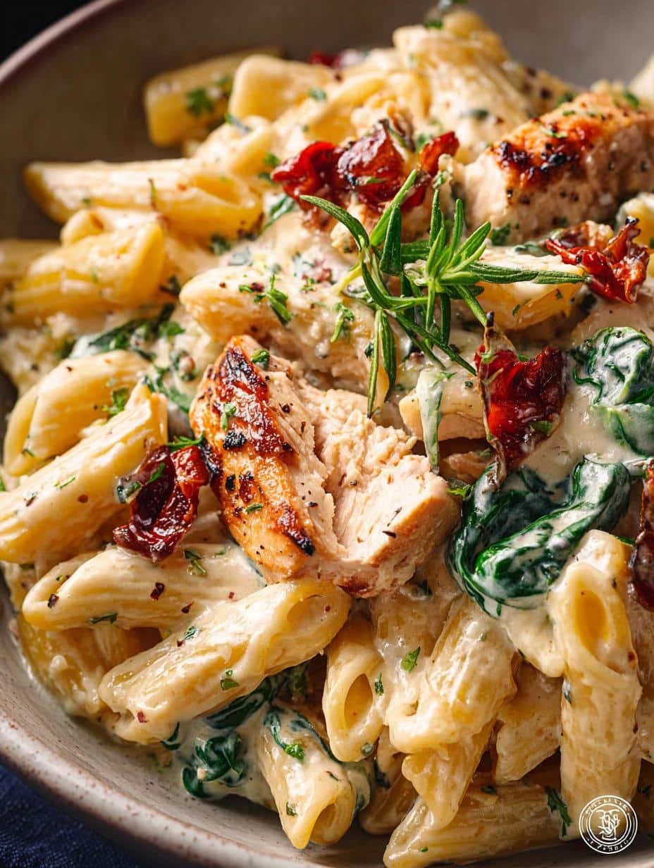 Baked Tuscan Chicken Pasta: 5-Star Family Dinner Recipe - Baked Tuscan Chicken Pasta - main visual representation