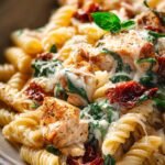Baked Tuscan Chicken Pasta