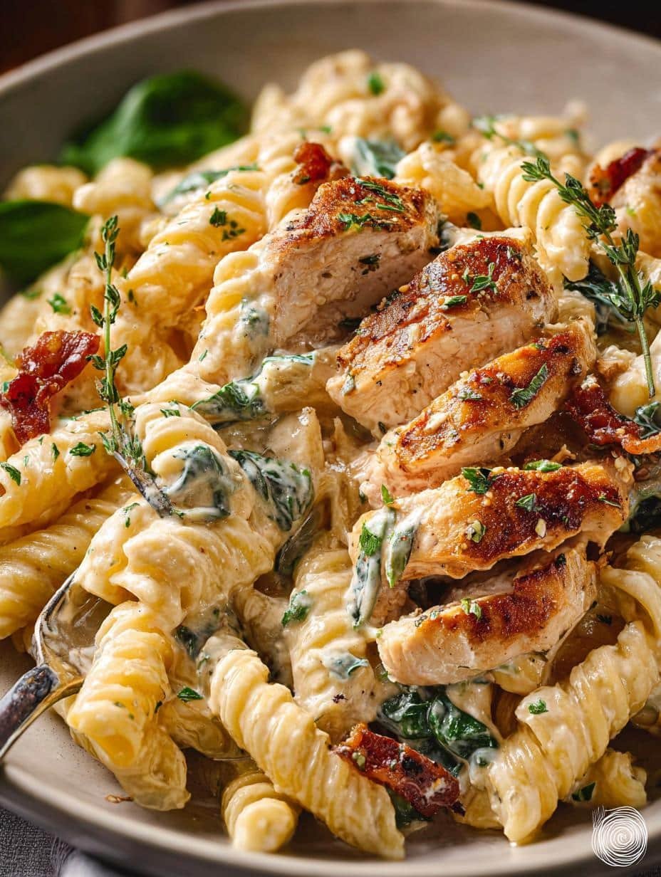 Baked Tuscan Chicken Pasta: 5-Star Family Dinner Recipe - Baked Tuscan Chicken Pasta - additional detail