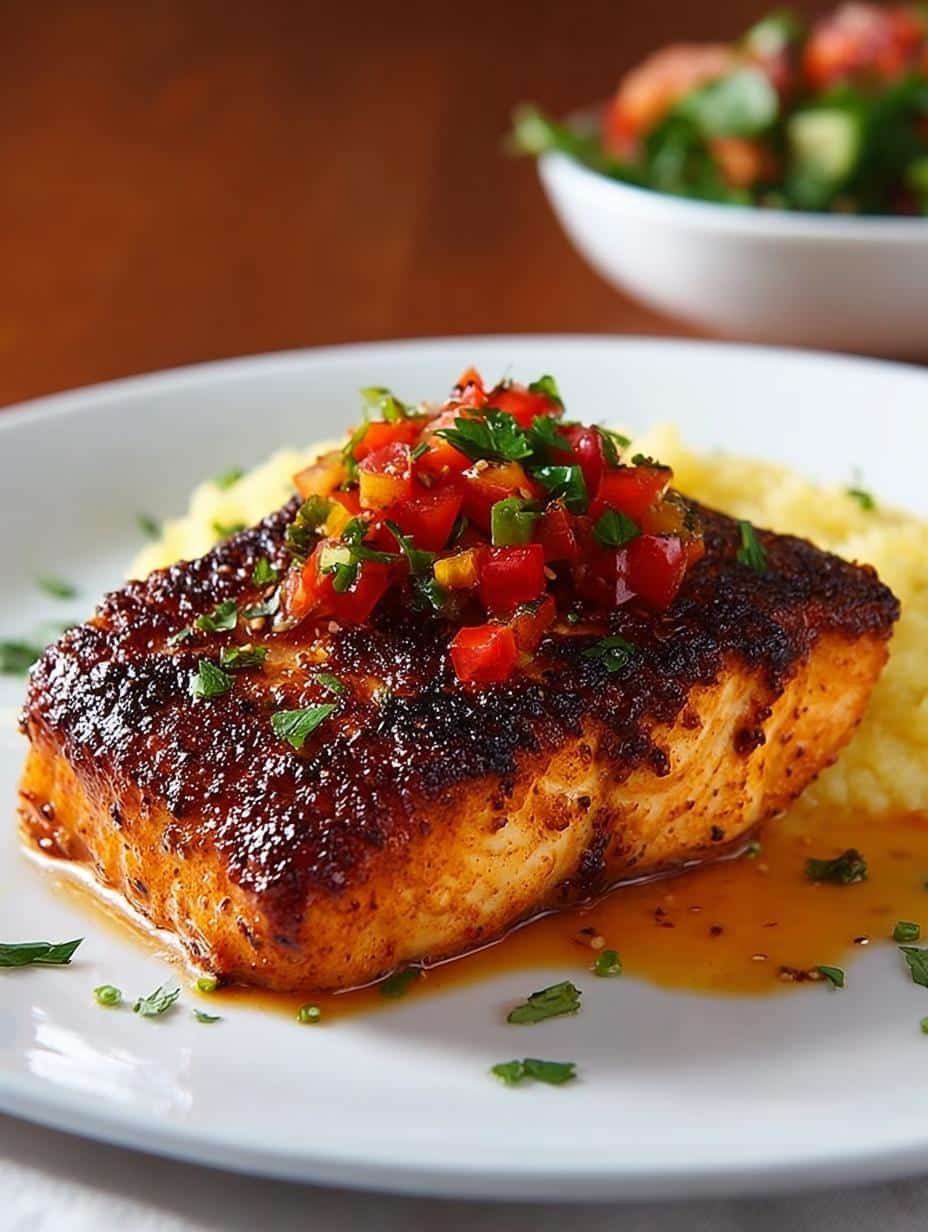 Blackened Mahi Mahi: 15-Minute Flavor Explosion - Blackened Mahi Mahi - main visual representation