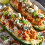 Delicious Buffalo Chicken Zucchini Boats: 4 Ways to Enjoy 4 Buffalo Chicken Zucchini Boats