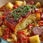 Cabbage Potatoes Sausage Tomato