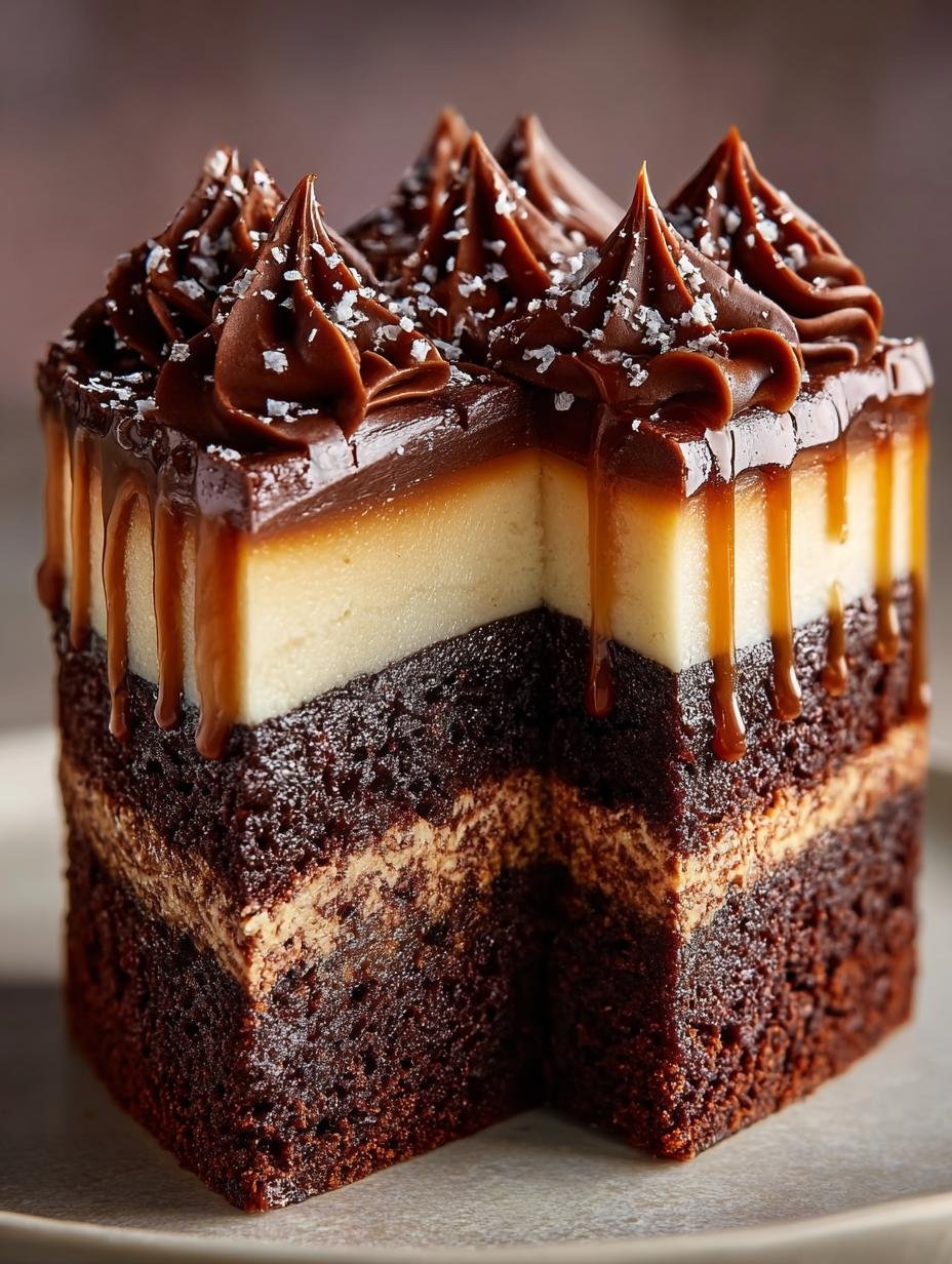 Caramel Swirl Brownies: 5 Irresistible Layers of Delight - Caramel Swirl Brownies - main visual representation