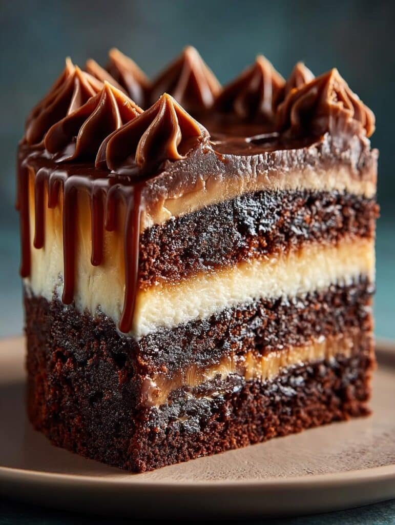 Caramel Swirl Brownies