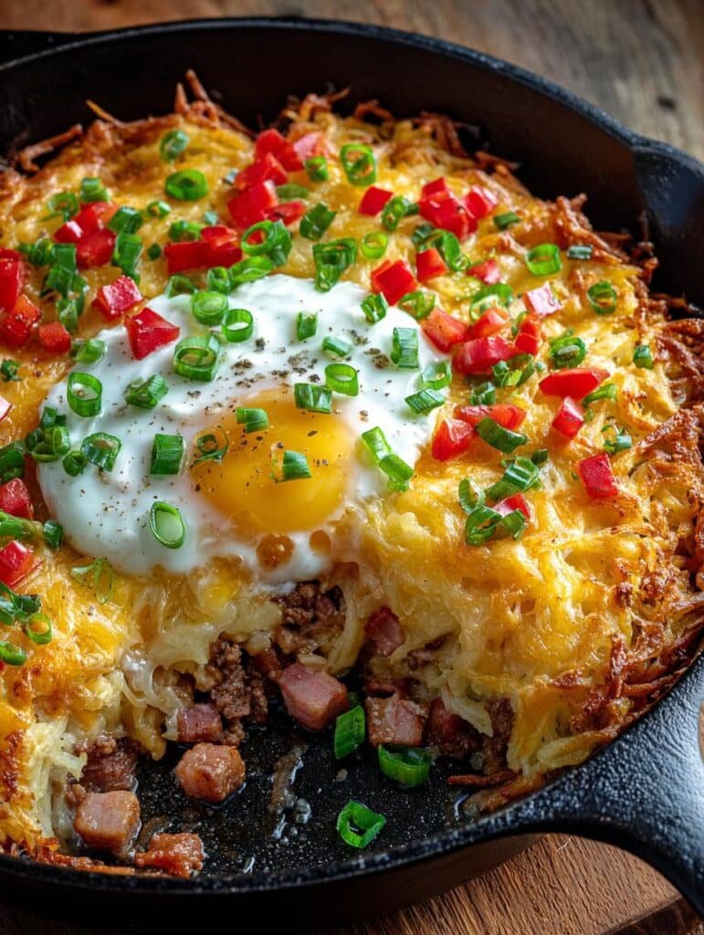 Cheesy Western Skillet with