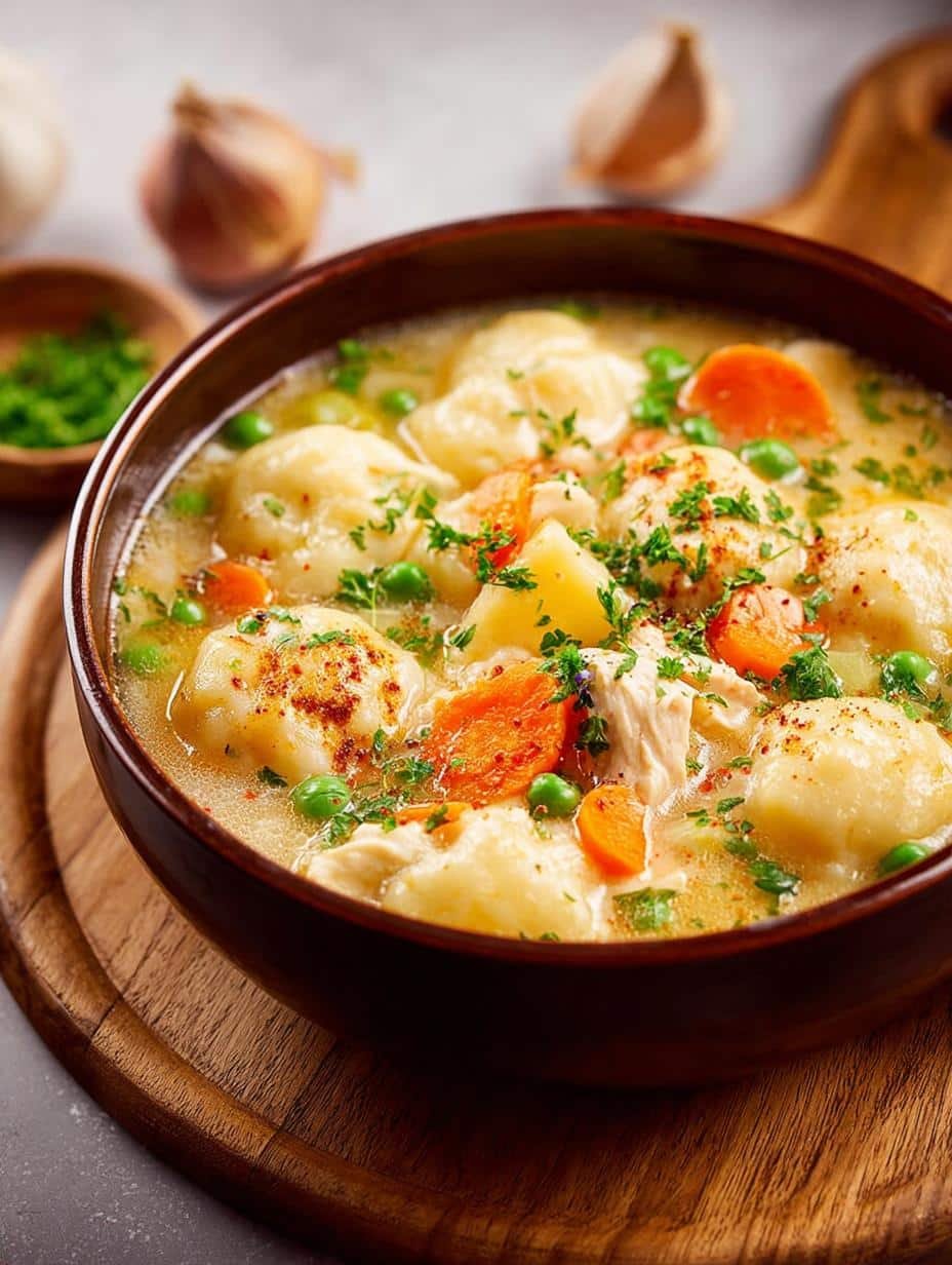 Hearty Chicken Dumpling Soup for Comforting Nights - Chicken Dumpling Soup - additional detail