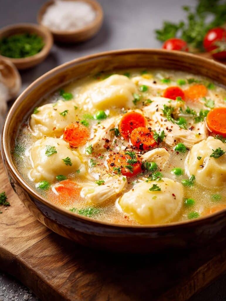 Chicken Dumpling Soup