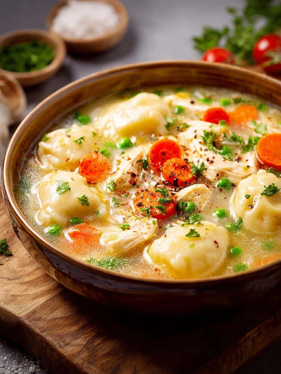 Chicken Dumpling Soup