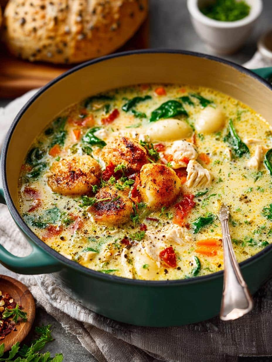 Chicken Gnocchi Soup