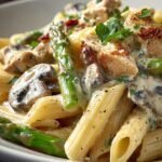 Chicken Penne with Mushroom