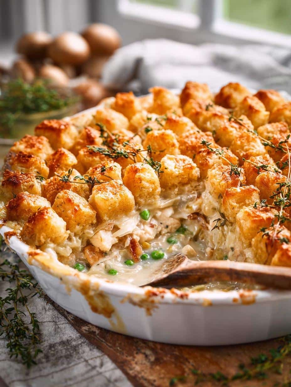 Chicken Tot Pie: 10 Reasons to Love This Comfort Food - Chicken Tot Pie - main visual representation