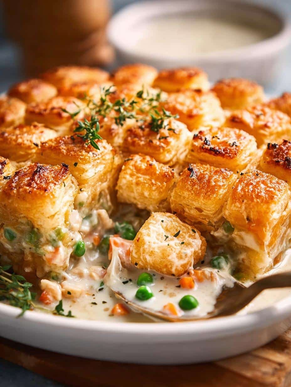 Chicken Tot Pie
